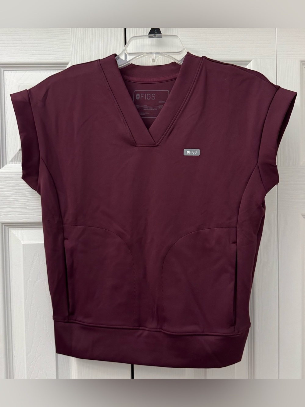 FIGS MIRA V-NECK BANDED SCRUB TOP XXSmall NEW FormX